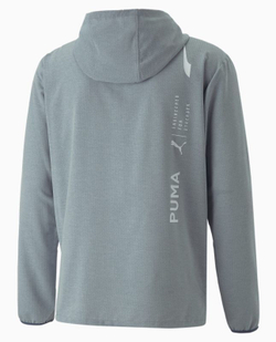 Мужская теннисная куртка Puma Train Ultraweave Jacket - серый