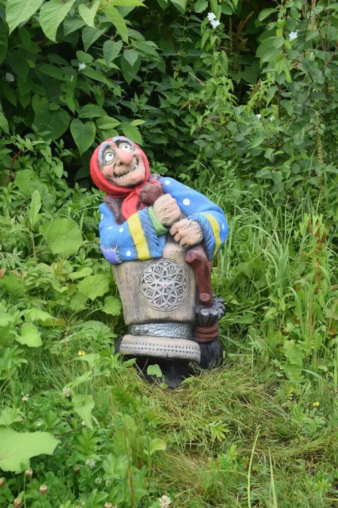 Садовая фигура &quot;Баба-Яга в ступе&quot; Закупка М47 апрель-май 2026