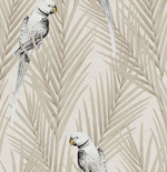 Яркие попугаи в монохромных джунглях, имитация объема в сложной технике нанесения чернил.