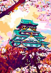 Картина по номерам "Япония в цвету"