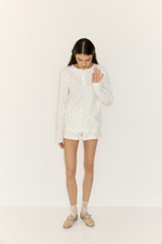 Лонгслив цветочный