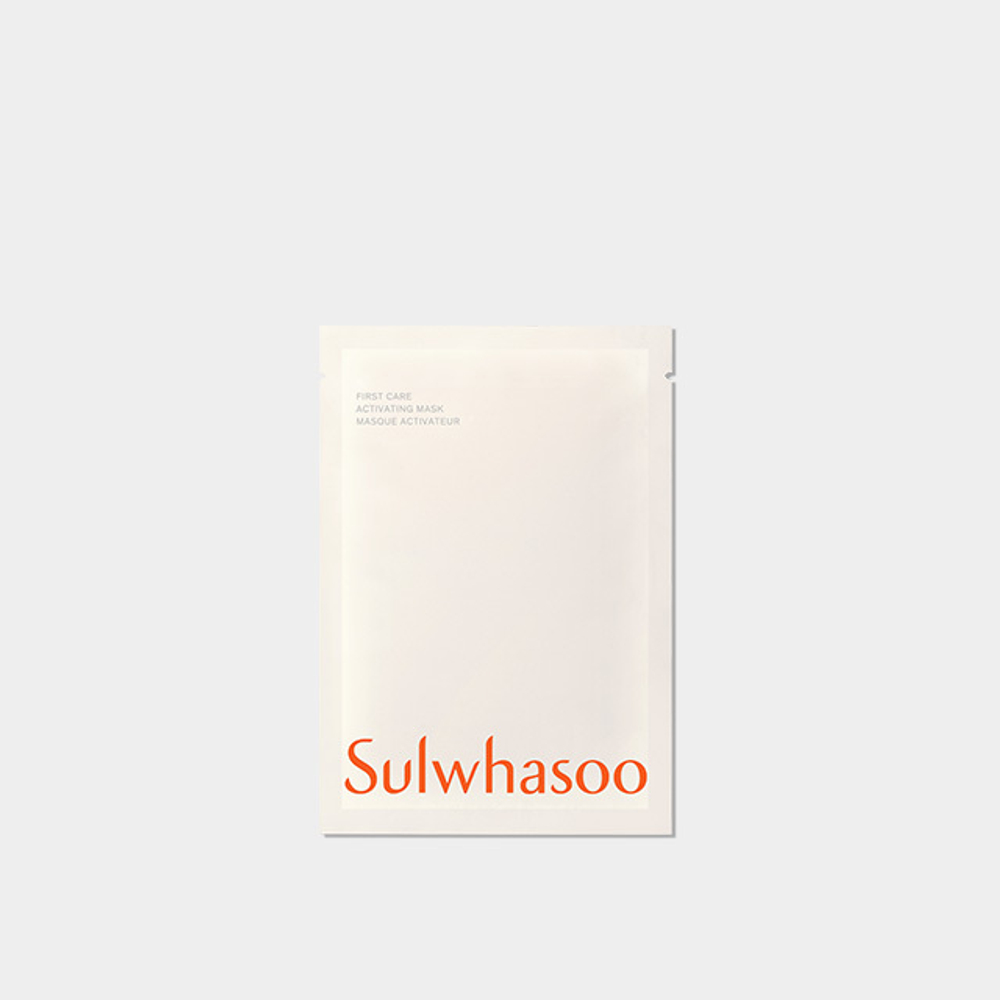 SULWHASOO FIRST CARE ACTIVATING MASK Антивозрастная маска с женьшенем, 1шт