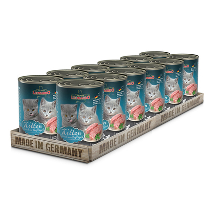 Консервы Leonardo Kitten Rich In Poultry для котят с птицей 400 г