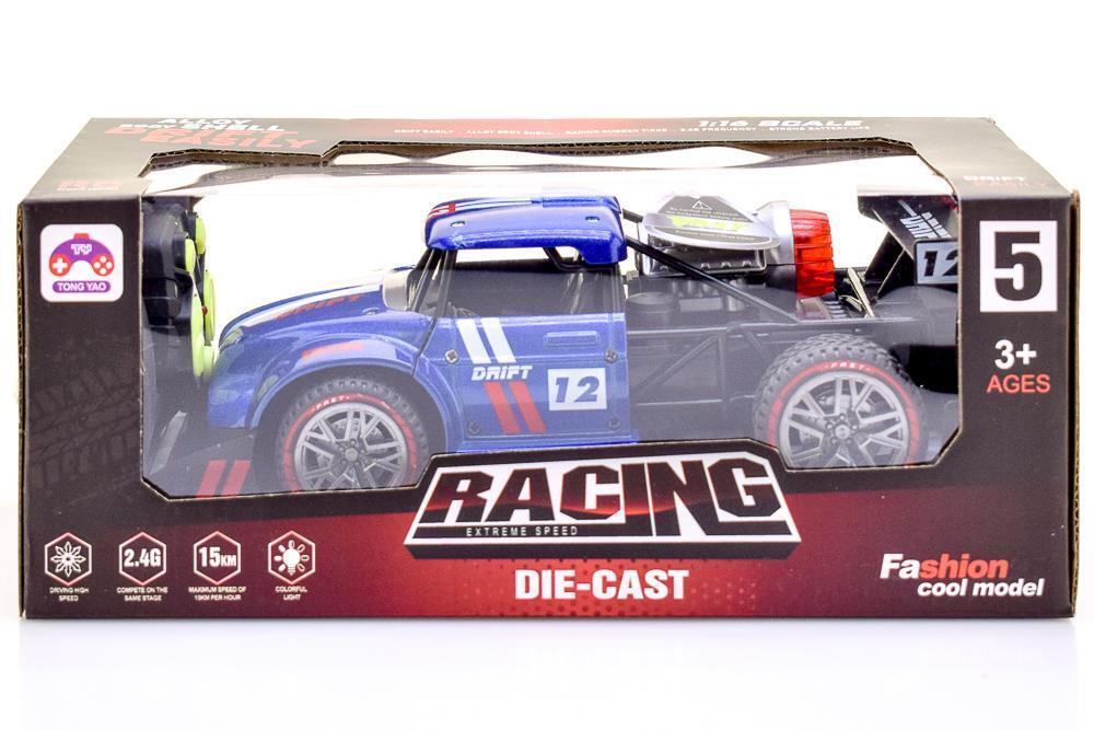 Машина металл., р/у "Спорткар", 1:16, свет, в коробке