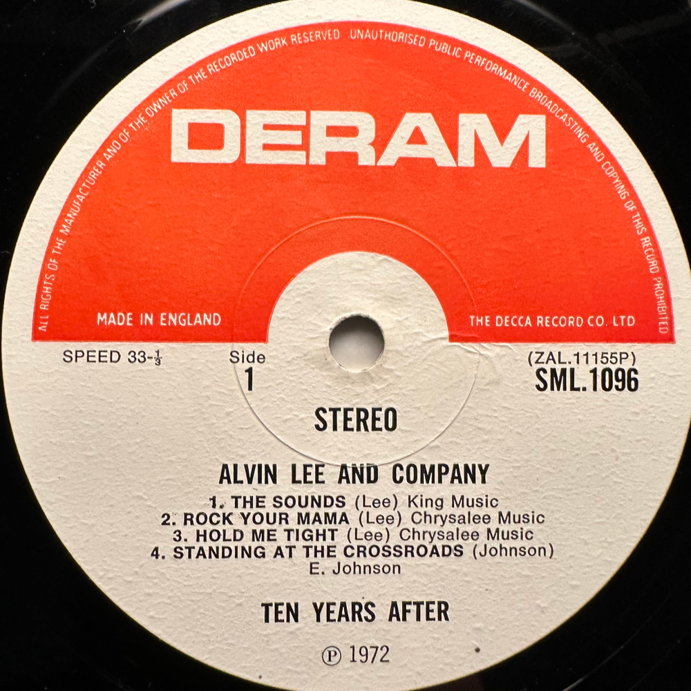 Ten Years After ‎– Alvin Lee & Company (Англия 1972г.)