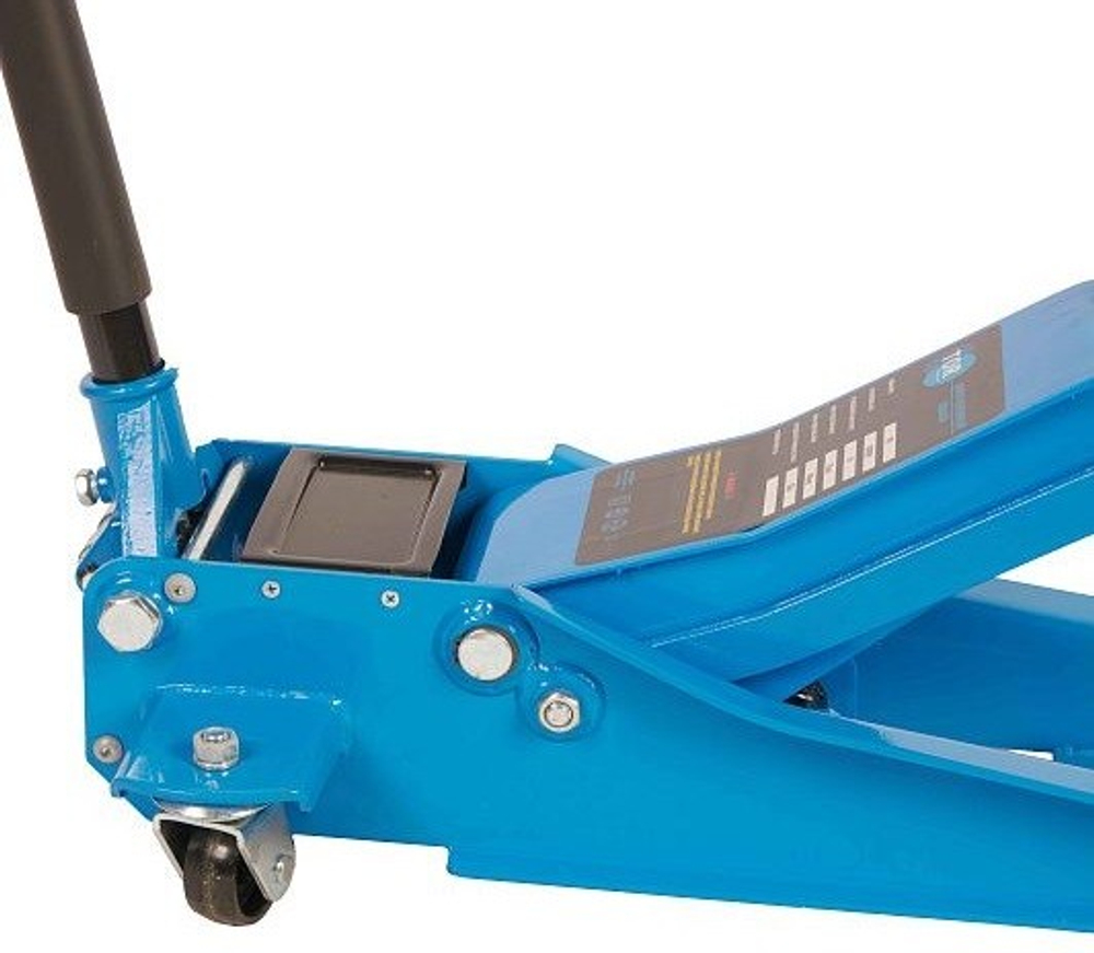 Домкрат подкатной TOR DPJ г/п 3,0 т 75-505 мм гидравлический двойной 1030589