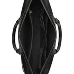 COACH ETHAN Artificial Leather Portable One Shoulder Crossbody Briefcase Large Men"s Black