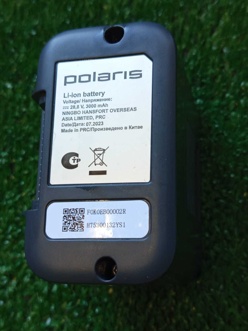 Аккумулятор для ручного пылесоса Polaris PVCW 4050 (с разбора)