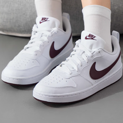 Женские кроссовки Nike Court Borough Low Recraft 'White Burgundy Crush' DV5456-112