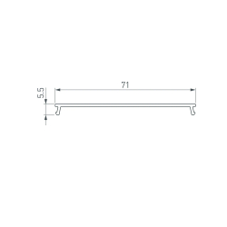 Экран ARH-LINIA72-FANTOM-2000 Opal (Arlight, Пластик) 025538