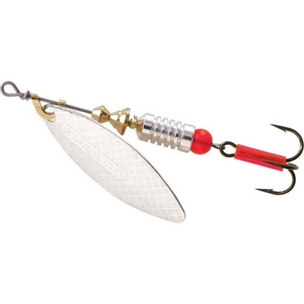 Блесна для рыбалки вращающаяся AGLIA LONG 2, Black