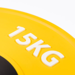 Диск профессиональный обрезиненный цветной D51 мм PROFI-FIT 15 кг