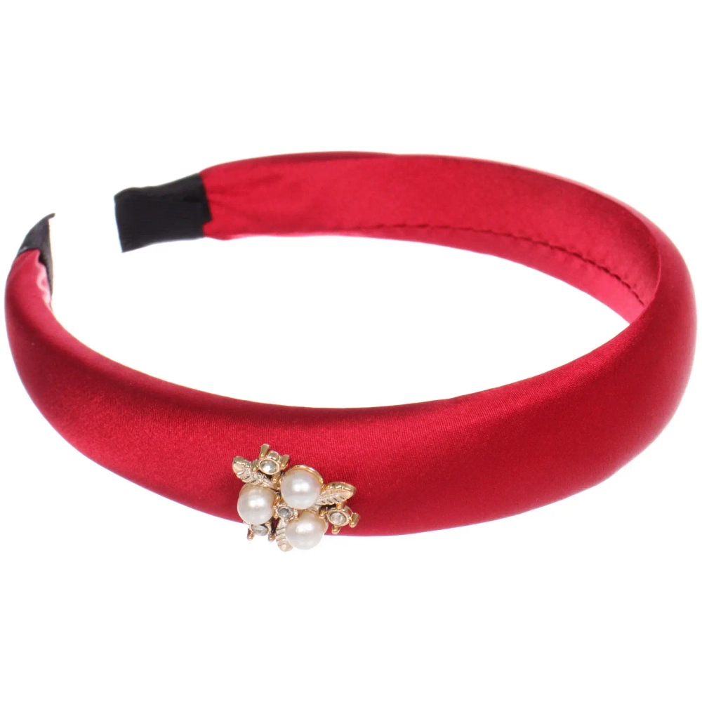 Ободок для волос «МАРЦИПАН», парли, ширина 2,8см, микс 6 цветов ( в пакете с подвесом)