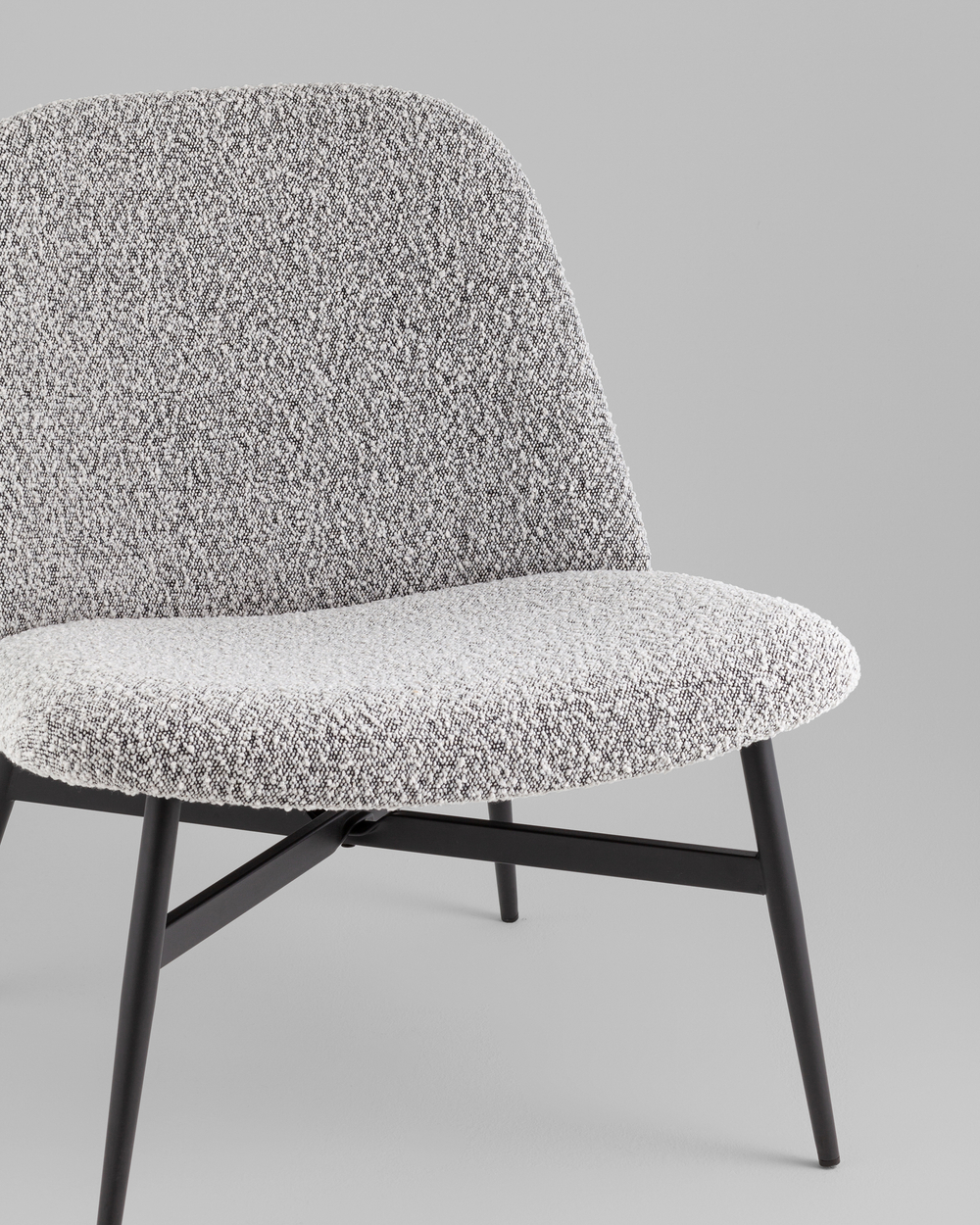 Кресло лаунж Ease серый