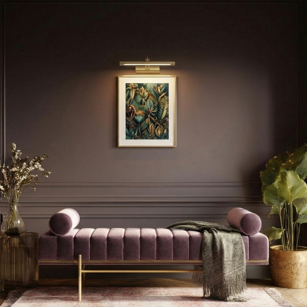 201111 Бра NOCE LED 9W 550LM ЛАТУНЬ 3000/4000/6000K