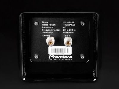 Сабвуфер Premiera DC112SP BK