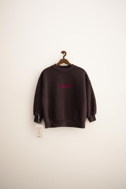 ZARA TIMELESS — ТОЛСТОВКА С ВЫШИВКОЙ ORFAYO ©, КОРИЧНЕВЫЙ