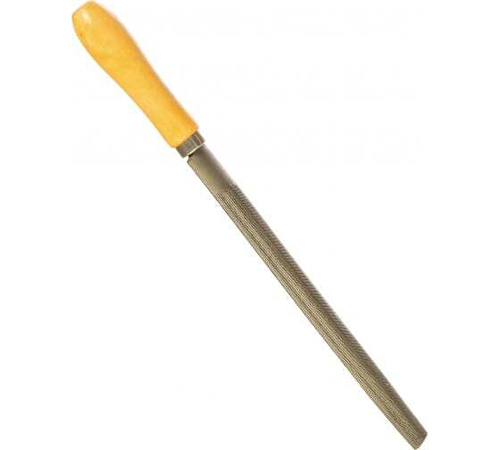 НАПИЛЬНИК ВИХРЬ 200ММ ПОЛУКРУГЛЫЙ С ДЕРЕВЯННОЙ РУКОЯТКОЙ