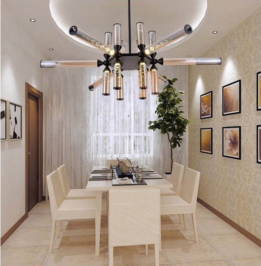 Ceiling design lamp  Castle 09 - 01 by Roll & Hill (Smoky)