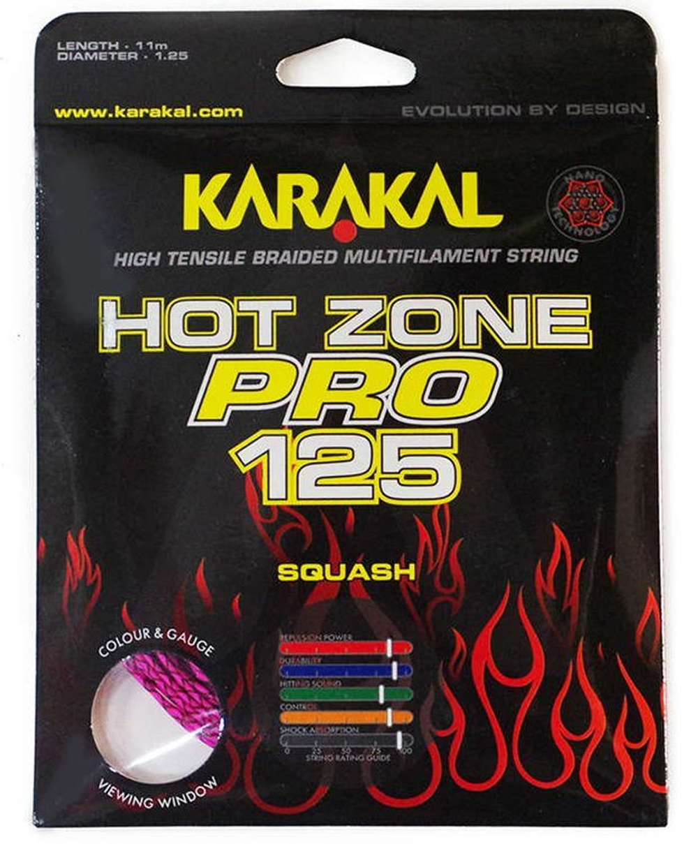 Струнгы для сквоша Karakal Hot Zone Pro 125 (11 m) - pink/black