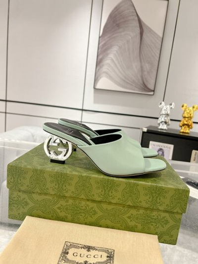 Gucci Interlocking G Heel Sandal 5.5 cm