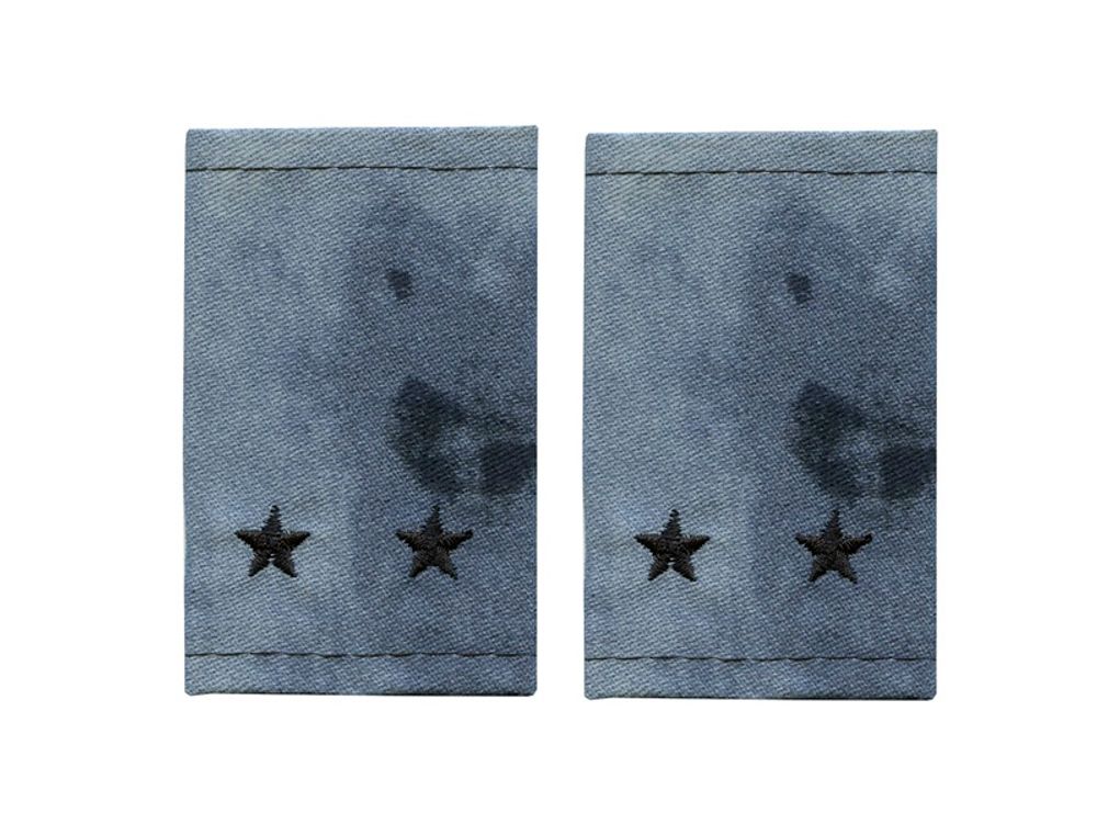 Фальшпогоны Росгвардия ОМОН лейтенант синий мох