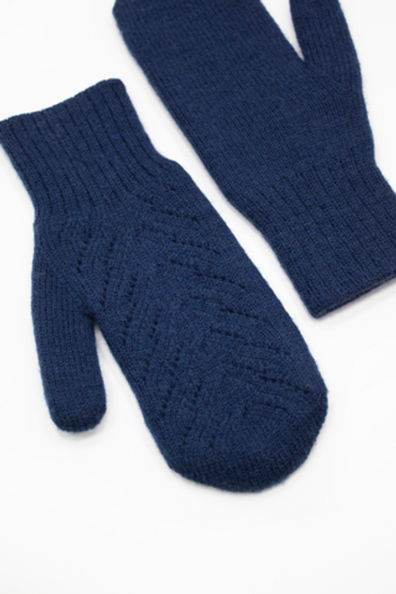 Варежки В008-27 темно-синие