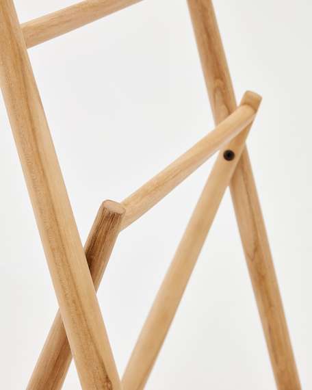 Вешалка для полотенец Kenta из массива тикового дерева 50x95 см