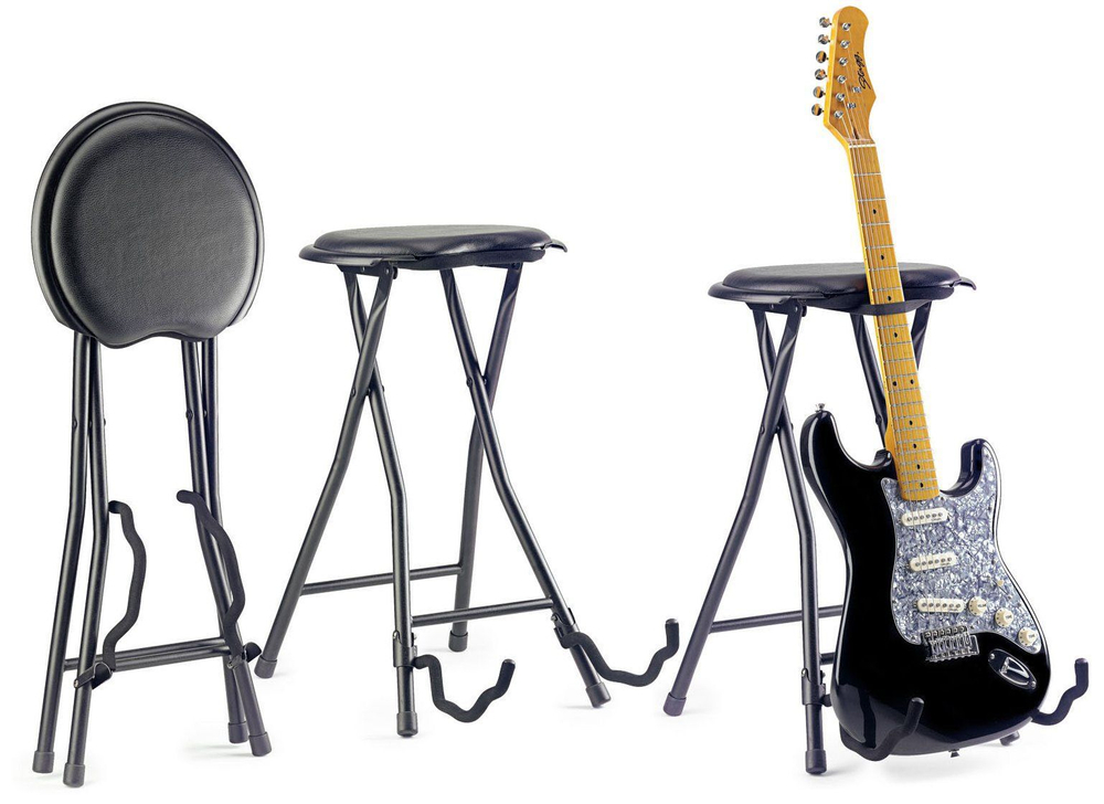 Стул с гитарной стойкой STAGG GIST-300