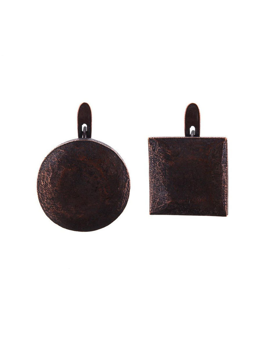 "Тахин" серьги в медном покрытии из коллекции "Mona" от Jenavi с английским замком