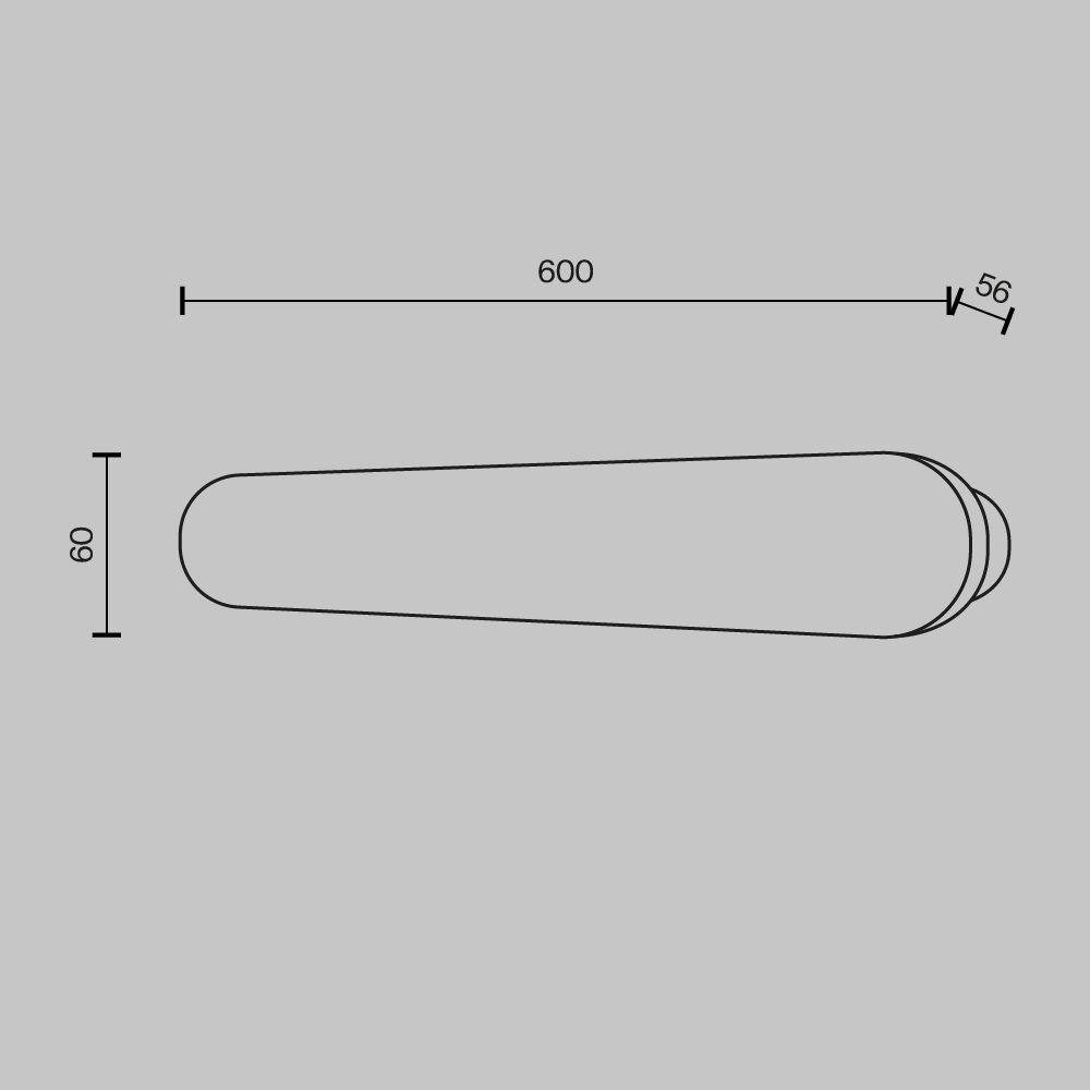 Светильник настенный светодиодный Maytoni Glamping MOD437WL-L17BG3K
