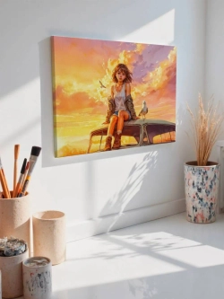 Картина на стену 40 X 50 Девушка