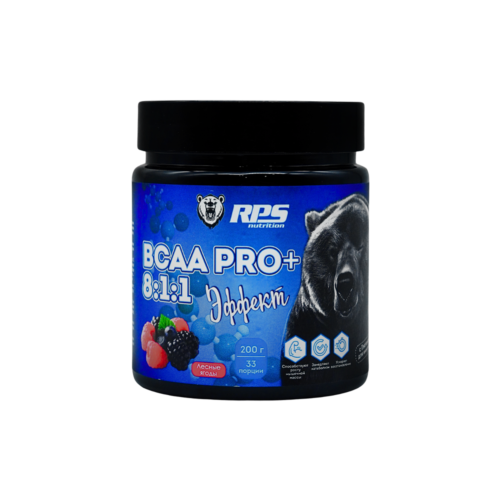 BCAA (8:1:1) 200г БАНКА RPS NUTRITION