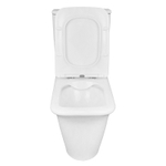 Унитаз-компакт Azario AVERO 660x360х820 напольный, безободковый с бачком и сиденьем микролифт (AZ-3121)