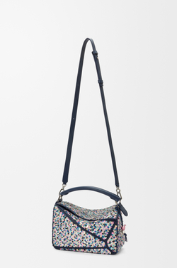 Loewe Сумка Confetti Puzzle 10 из классической телячьей кожи, разноцветный
