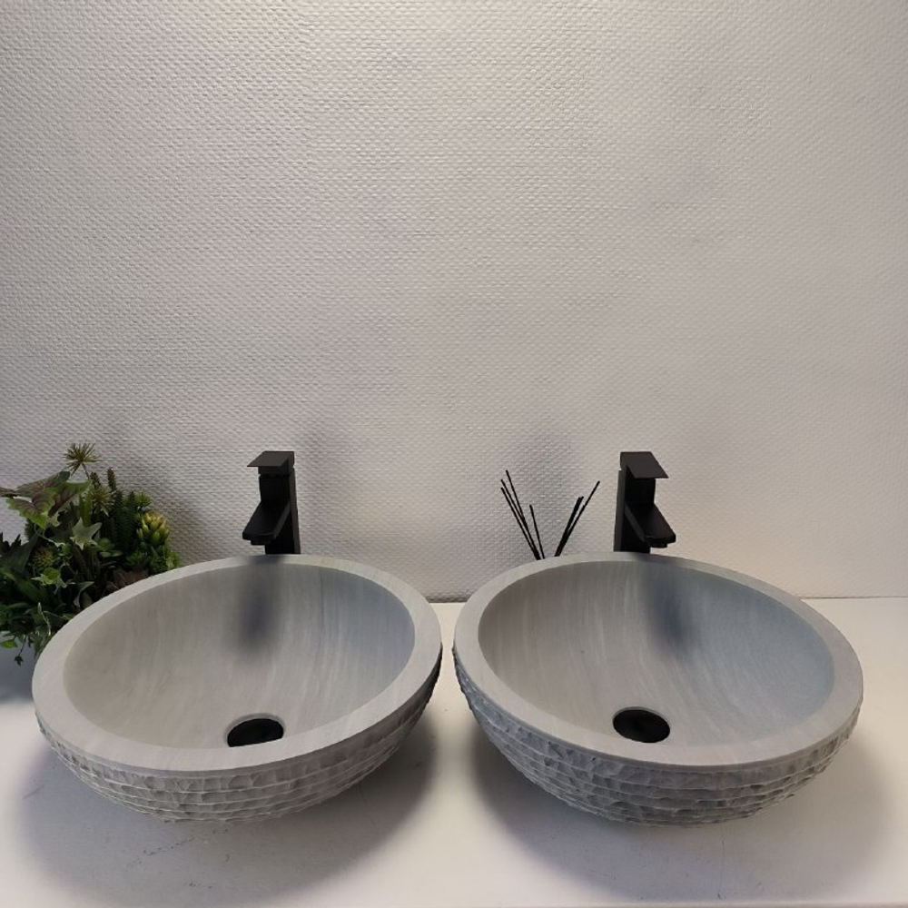 Раковина из андезита ПАРА! Bowl Blue BA-62986 45*45*15