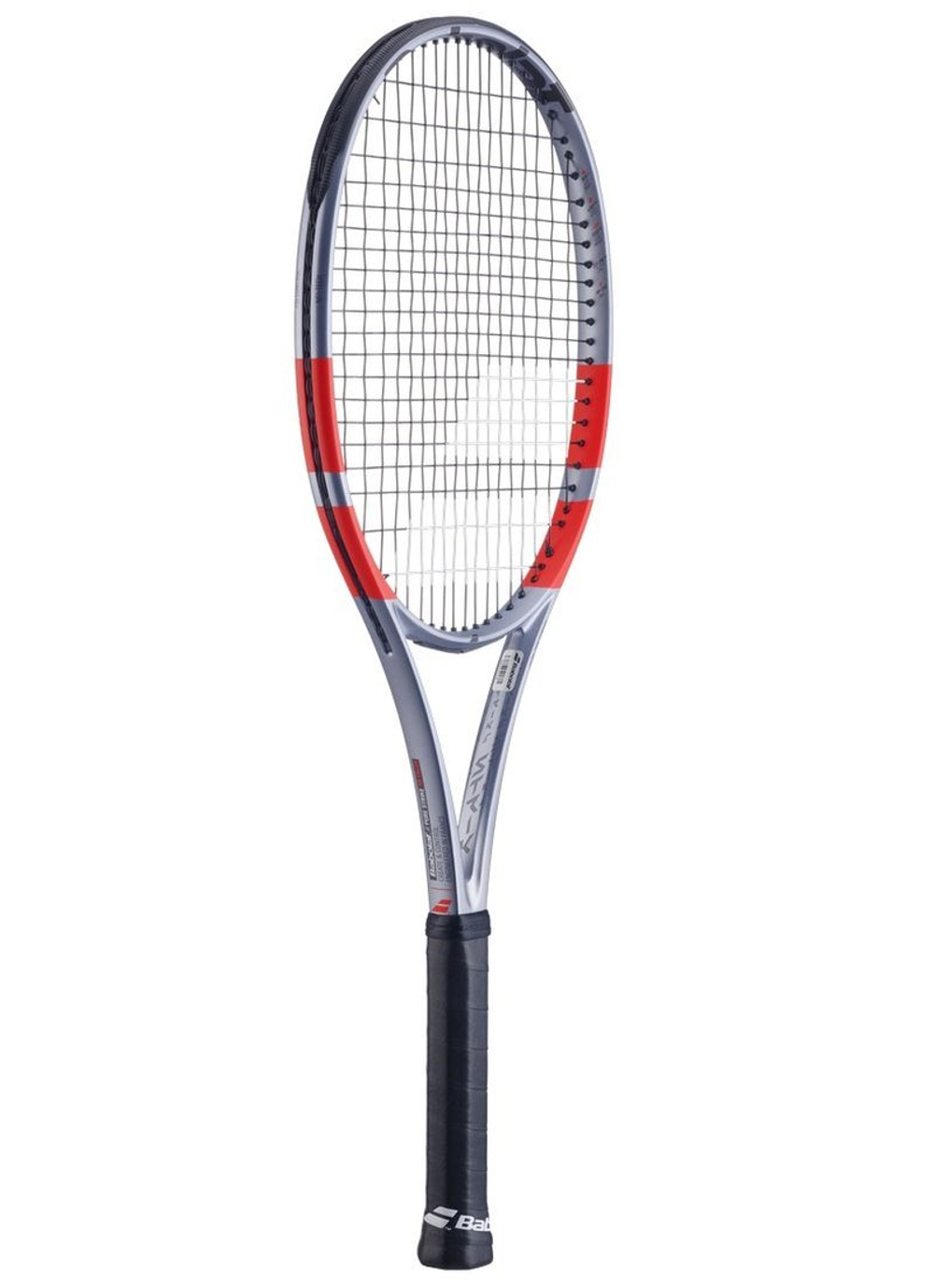 Теннисная ракетка Babolat Pure Strike 98 18/20 4-gen - grey/fluo strike + струны