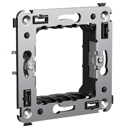 Каркас с лапками для монтажа модульных Avanti в стену, под 2 модуля 4400802