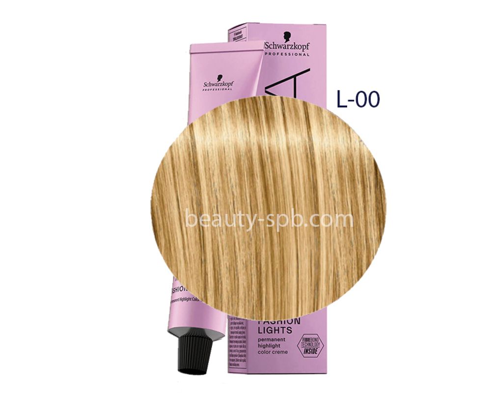 Schwarzkopf Professional краска для волос Игора Fashion Lights L-00 натуральный экстра 60мл