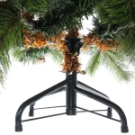 Елка «Венская» 120 см, ПВХ+Леска, ягоды и шишки (271 ветка)