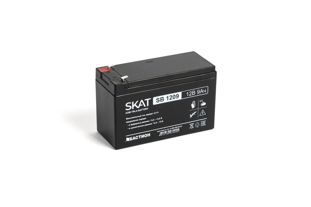 SKAT SB 1209 аккумулятор Бастион