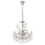 Citilux RITZ CL310061 Люстра хрустальная подвесная Хром
