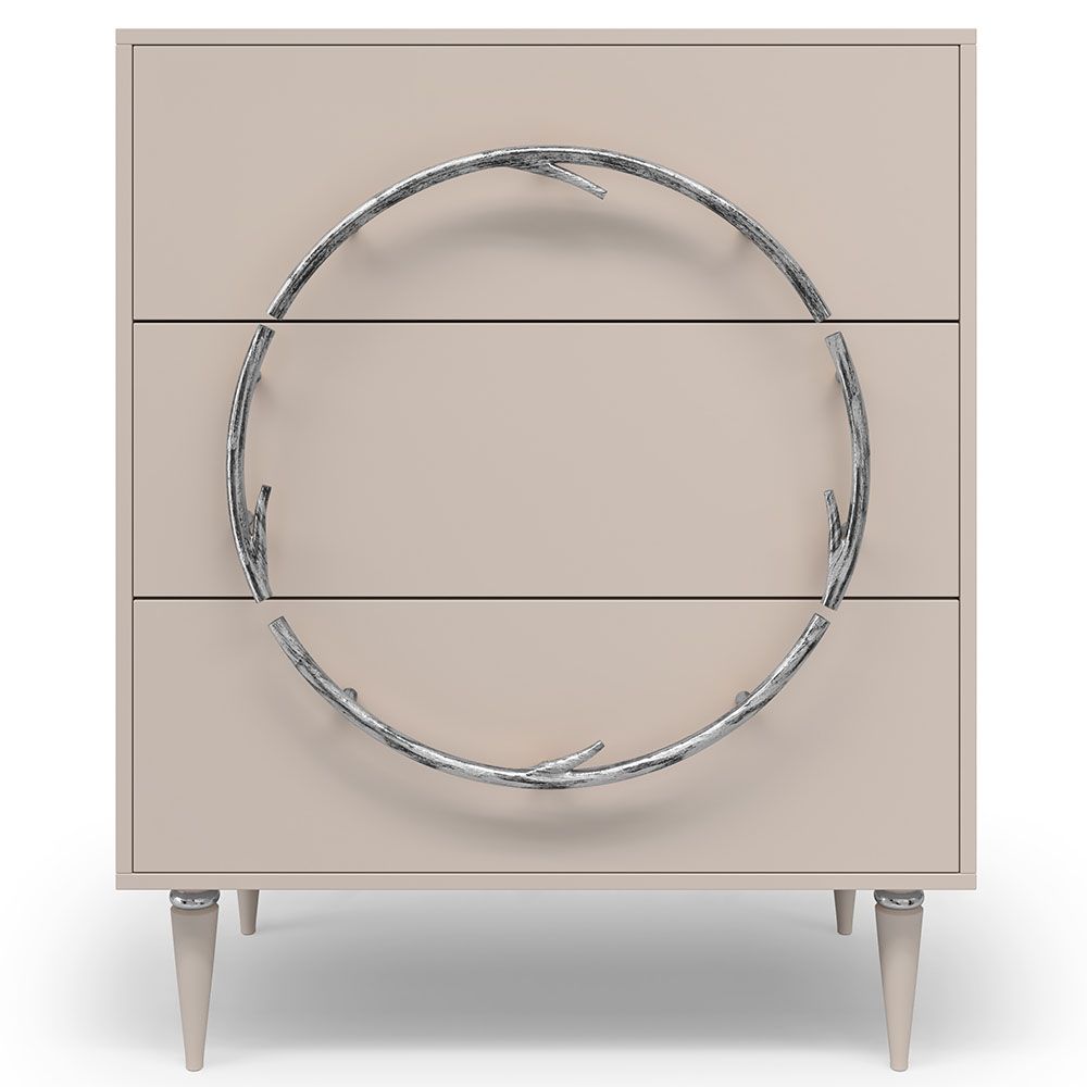 Комод Арт Колор matte Классик Сильвер Серый агат матовый