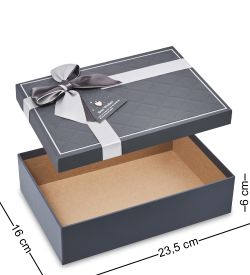 WF-166/1-B Коробка мал., серый