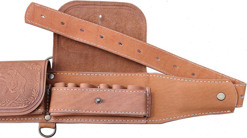 Патронташ К-12 24 патрона «Люкс» закрытый (I)