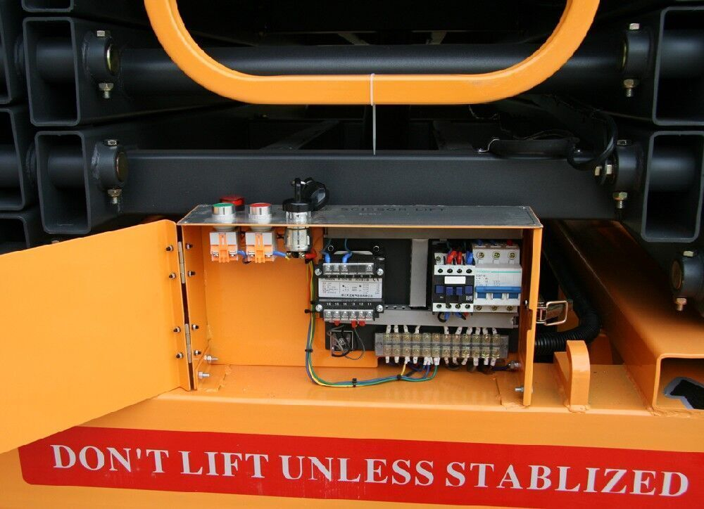 Подъемник ножничный несамоходный SJY-0.5-7 (AC 500 кг; 7 м) SMARTLIFT (SMART)