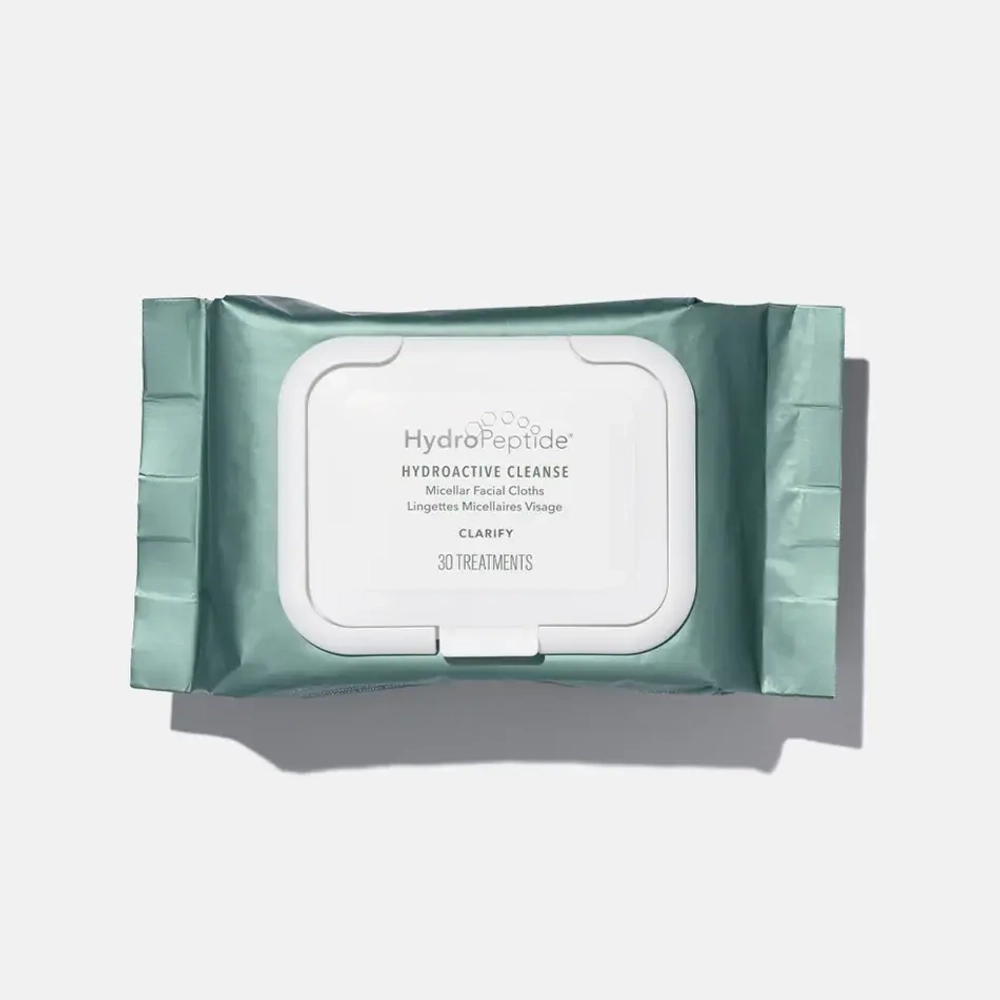 HYDROPEPTIDE CLEANSE MICELLAR TOWELETTES Мицеллярные очищающие салфетки с пептидами для демакияжа