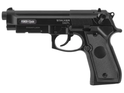 Пистолет пневматический Stalker S92PL (Beretta 92) к.4,5мм (ST-12051PL)