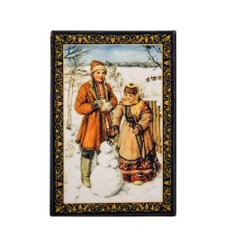 Народные промыслы ШК-11/10-K Шкатулка в технике декупаж (6х9х4)