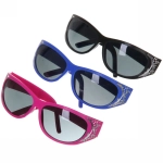 Очки солнцезащитные детские «Sunshine», блестки, микс цветов